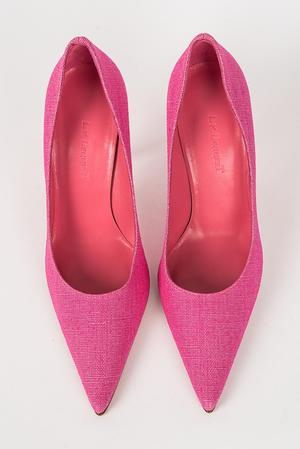 Primary view of object titled 'Cotton pumps'.