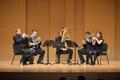 Primary view of [Students perform "Brass Quintet No. 1, Op. 73"]