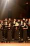 Photograph: [A Cappella Choir performs at "The Other Side of the World" concert, …
