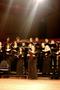Photograph: [A Cappella Choir performs "Me-Na-Ri"]