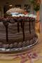 Photograph: [A  chocolaty sin cake at the Waverly House, Huntsville]
