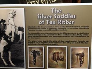 Primary view of object titled '[Diorama Title: "The Legendary Silver Saddles of Tex Ritter"]'.
