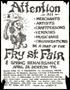 Primary view of [Flyer: Fry St. Fair & Spring Renaissance]