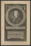 Primary view of ["Ben J. Franklin L.L.D." engraving print]