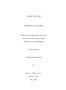 Thesis or Dissertation: Imagery and Form