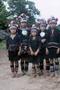 Photograph: Children in traditional Akha clothing