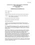 Text: Memorandum of Telephone Call 8/9/05 - Fisher Houses