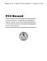 Book: FCC Record, Volume 10, No. 2, Pages 503 to 864, January 9 - January 2…