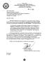 Letter: Department of Defense Clearinghouse Response: DoD Clearinghouse respo…