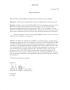Letter: Department of Defense Clearinghouse Response: DoD Clearinghouse respo…