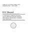 Primary view of FCC Record, Volume 35, No. 20, Pages 16168 to 17017, Supplement (June - August, 2020)