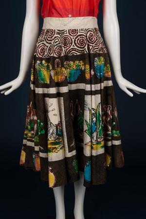 Primary view of object titled 'Novelty skirt'.