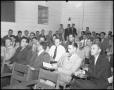 Photograph: [Male Students in a Lecture Room]