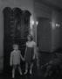 Photograph: [Two children at the Crow Residence, 1]