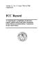 Book: FCC Record, Volume 12, No. 13, Pages 7026 to 7610, Supplement