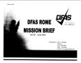 Text: Commissioner's Material - Commission Newton - DFAS Rome, NY