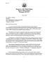 Letter: BRAC Commission - Executive Correspondence