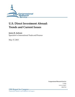 Primary view of object titled 'U.S. Direct Investment Abroad: Trends and Current Issues'.