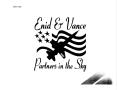 Text: Enid and Vance: Partners in the Sky