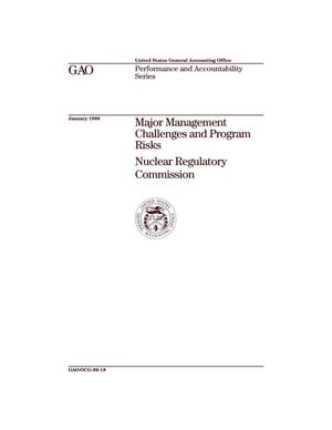 Primary view of object titled 'Major Management Challenges and Program Risks: Nuclear Regulatory Commission'.