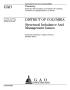 Text: District of Columbia: Structural Imbalance and Management Issues