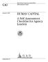 Text: Human Capital: A Self-Assessment Checklist for Agency Leaders