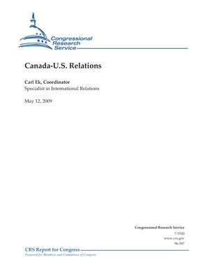 Primary view of object titled 'Canada-U.S. Relations'.