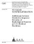 Report: Nuclear Nonproliferation: Additional Actions Needed to Improve Securi…