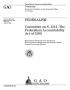 Text: Federalism: Comments on S.1214--The Federalism Accountability Act of …