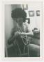 Photograph: [Patti Le Plae Safe Sitting in Dressing Room Chair]