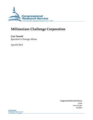 Primary view of object titled 'Millennium Challenge Corporation'.