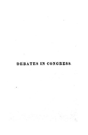 Primary view of object titled 'Register of Debates in Congress, Comprising the Leading Debates and Incidents of the Second Session of the Nineteenth Congress'.