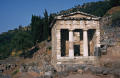 Primary view of Sanctuary of Apollo with Treasury of Athenians