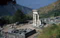 Primary view of Sanctuary of Athena Pronaia with Tholos