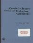 Book: Quarterly Report to the Technology Assessment Board, October 1 - Dece…
