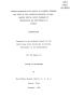 Thesis or Dissertation: Factors Associated with Quality of Academic Programs and Types of Job…