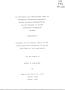 Thesis or Dissertation: An Attitudinal and Correlational Study of Mathematics Instructors Con…