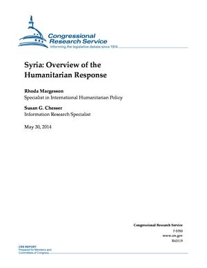 Primary view of object titled 'Syria: Overview of the Humanitarian Response'.