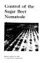 Book: Control of the sugar beet nematode.