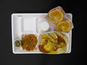 Primary view of object titled 'Student Lunch Tray: 02_20110328_02C4252'.
