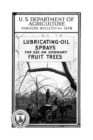 Primary view of object titled 'Lubricating-oil sprays for use on dormant fruit trees.'.