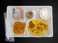 Physical Object: Student Lunch Tray: 01_20110330_01C5894