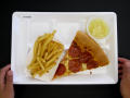 Primary view of Student Lunch Tray: 01_20110401_01A5838