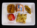 Primary view of Student Lunch Tray: 02_20110411_02C5839