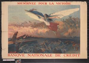 Primary view of object titled 'Souscrivez pour la victoire : Banque Nationale de Crédit.'.