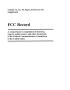Book: FCC Record, Volume 16, No. 30, Pages 21544 to 21757, Supplement