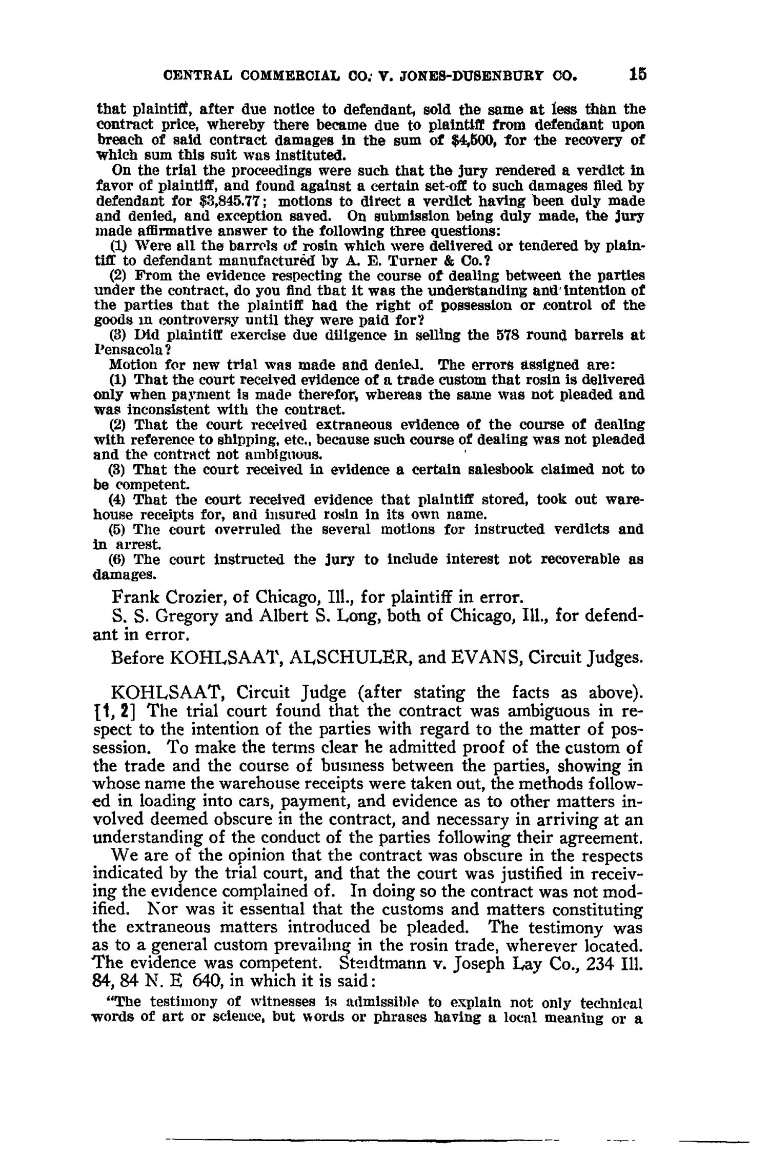 The Federal Reporter with Key-Number Annotations, Volume 251: Cases Argued and Determined in the Circuit Courts of Appeals and District Courts of the United States, October, 1918.
                                                
                                                    15
                                                