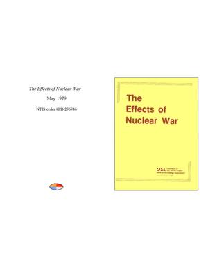 Primary view of object titled 'The Effects of Nuclear War'.