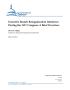 Primary view of Executive Branch Reorganization Initiatives During the 112th Congress: A Brief Overview