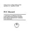 Book: FCC Record, Volume 19, No. 23, Pages 18535 to 19452, September 20 - S…